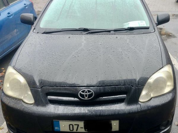 Toyota Corolla Hatchback, Petrol, 2007, Black