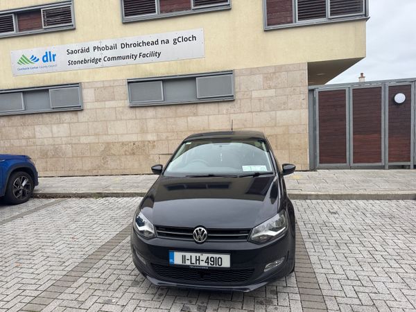 Volkswagen Polo Hatchback, Diesel, 2011, Black