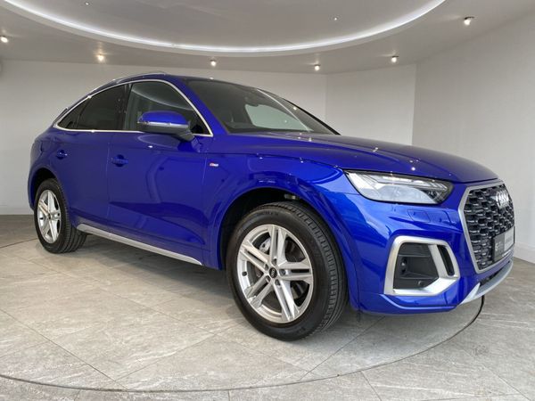 Audi Q5 SUV, Diesel Hybrid, 2022, Blue