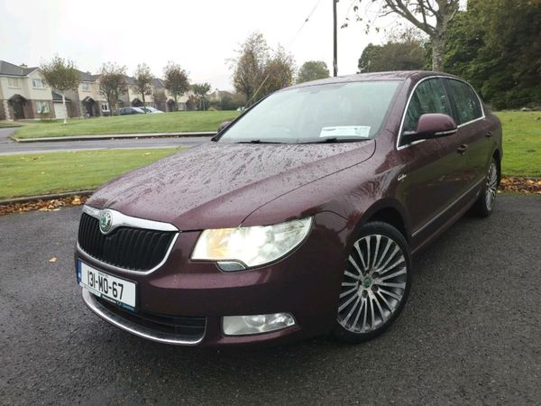 Skoda Superb Saloon, Diesel, 2013, Red