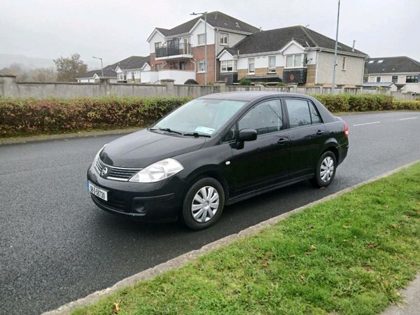 Nissan Tiida Saloon, Petrol, 2008, Black