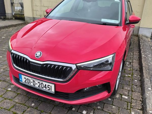 Skoda Scala Hatchback, Diesel, 2020, Red