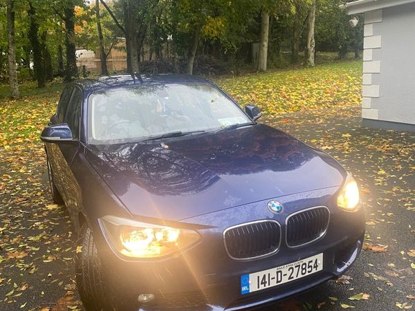 BMW 1-Series Estate/Jeep, Diesel, 2014, Blue