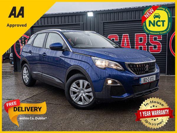 Peugeot 3008 MPV, Petrol, 2018, Blue