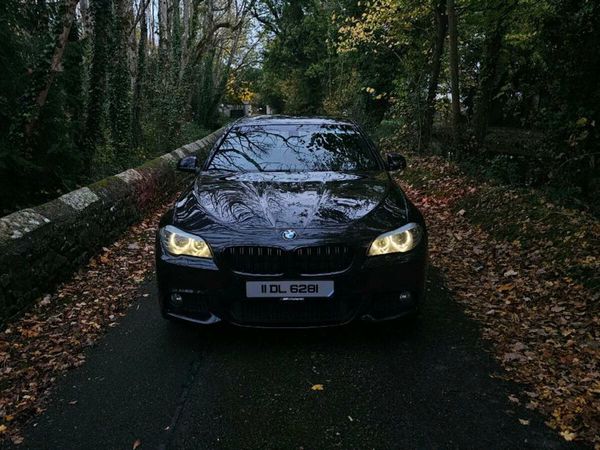 BMW 5-Series Saloon, Diesel, 2011, Black