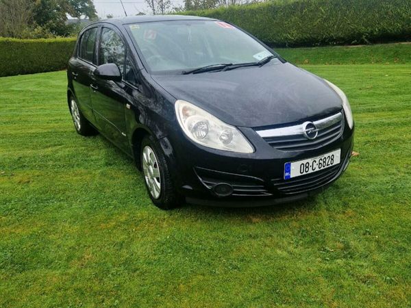 Opel Corsa Hatchback, Petrol, 2008, Black