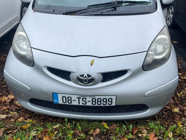 Toyota Aygo Hatchback, Petrol, 2008, Silver