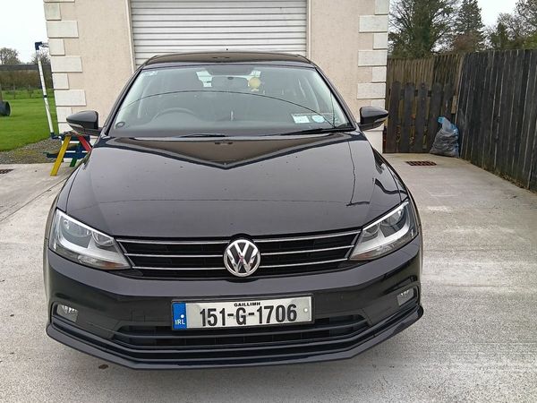 Volkswagen Jetta Saloon, Diesel, 2015, Black