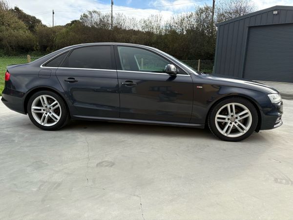 Audi A4 Saloon, Diesel, 2014, Blue