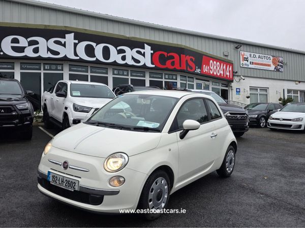 Fiat 500 Hatchback, Petrol, 2015, White