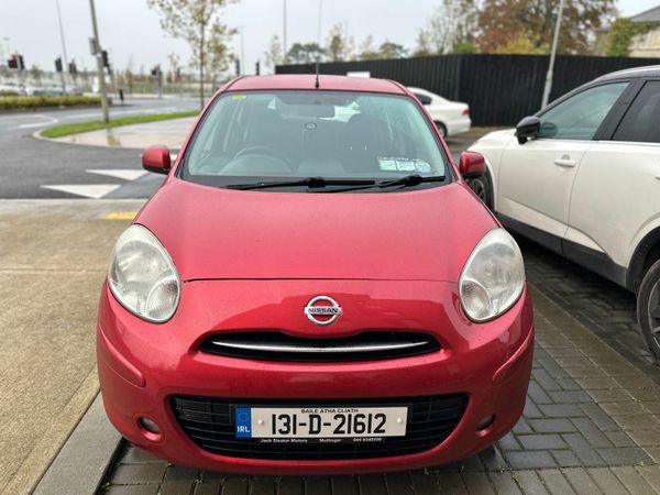 Nissan Micra Hatchback, Petrol, 2013, Red