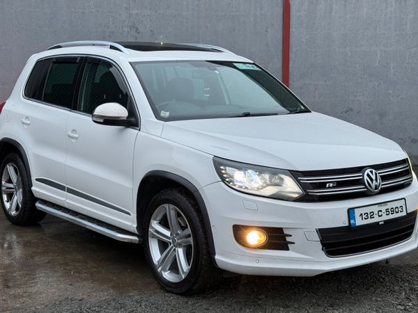 Volkswagen Tiguan SUV, Diesel, 2013, White
