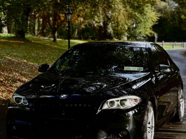 BMW 5-Series Saloon, Diesel, 2013, Black