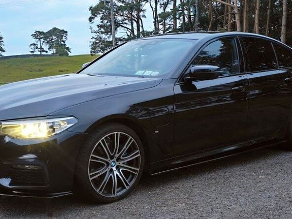 BMW 5-Series Saloon, Petrol Plug-in Hybrid, 2019, Black