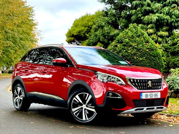 Peugeot 3008 MPV, Diesel, 2018, Red
