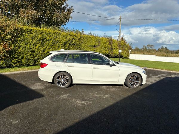 BMW 3-Series Estate, Diesel, 2014, White