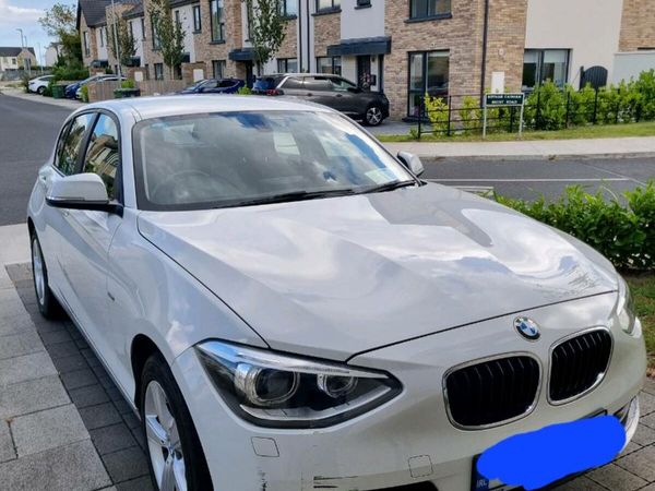 BMW 1-Series Hatchback, Petrol, 2015, White