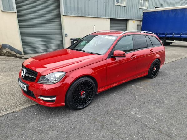 Mercedes-Benz C-Class Estate, Diesel, 2011, Red