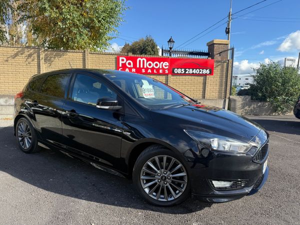 Ford Focus Hatchback, Petrol, 2018, Black