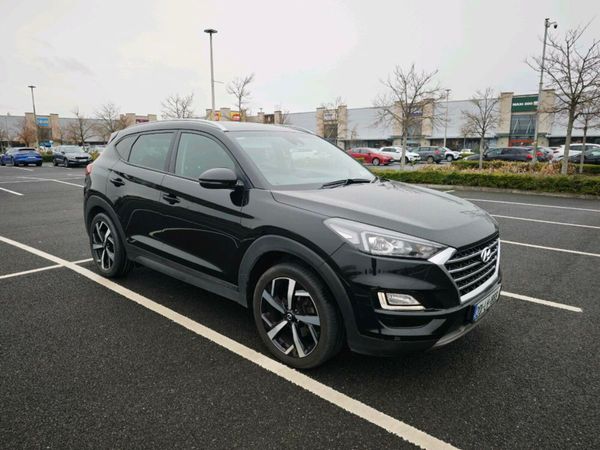 Hyundai Tucson SUV, Diesel Hybrid, 2020, Black