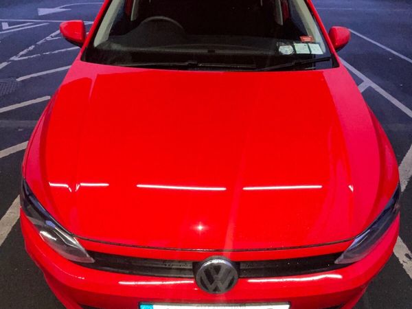 Volkswagen Polo Hatchback, Petrol, 2019, Red