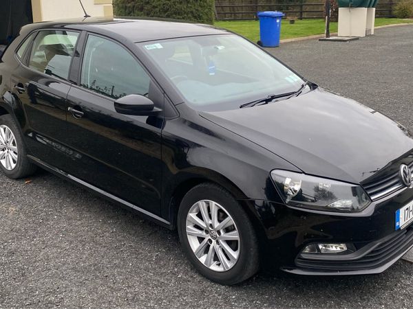Volkswagen Polo Hatchback, Diesel, 2017, Black
