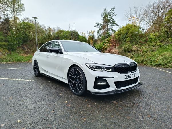 BMW 3-Series Saloon, Diesel, 2019, White