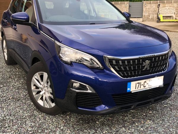 Peugeot 3008 SUV, Diesel, 2017, Blue