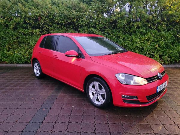 Volkswagen Golf Hatchback, Diesel, 2015, Red