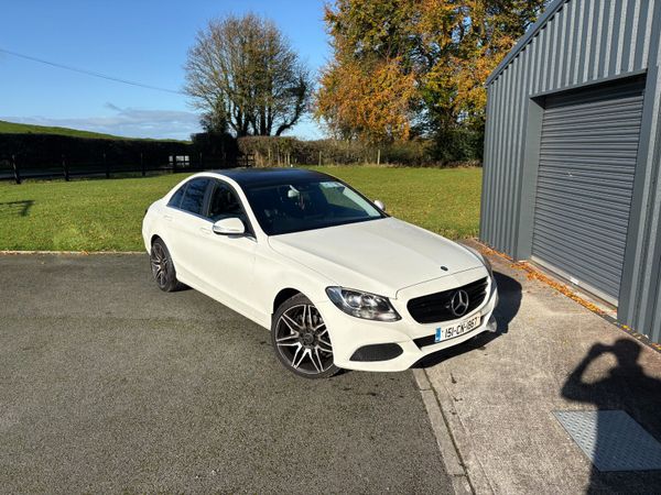 Mercedes-Benz C-Class Saloon, Diesel, 2015, White
