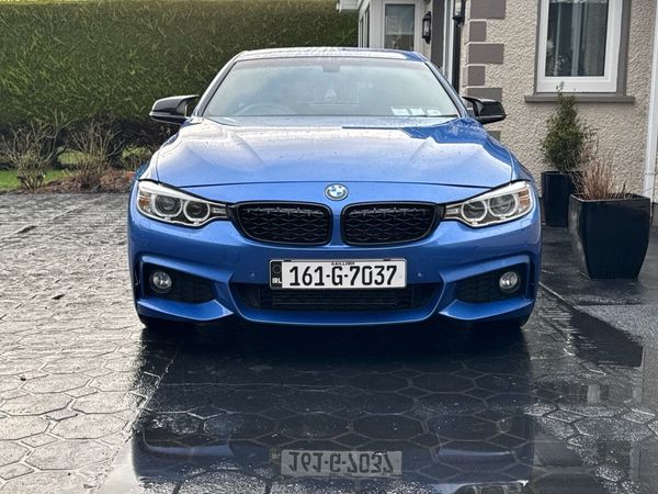 BMW 4-Series Coupe, Petrol, 2016, Blue