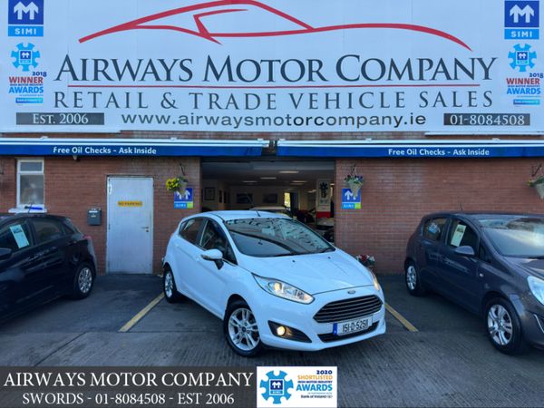 Ford Fiesta Hatchback, Petrol, 2015, White
