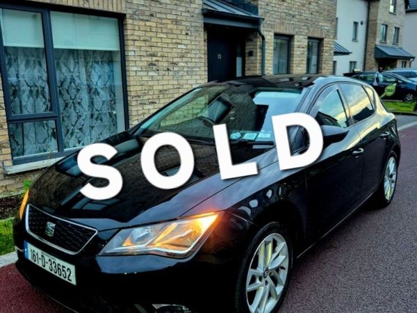 SEAT Leon Estate, Diesel, 2016, Black