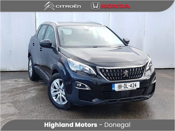 Peugeot 3008 MPV, Diesel, 2018, Black