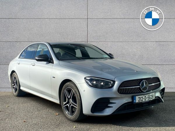 Mercedes-Benz E-Class Saloon, Diesel Plug-in Hybrid, 2021, Silver
