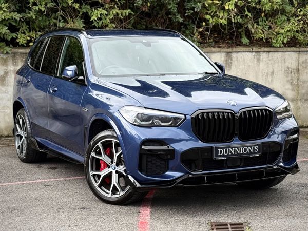 BMW X5 SUV, Petrol Hybrid, 2022, Blue