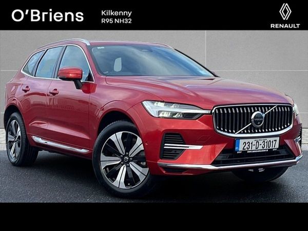 Volvo XC60 SUV, Petrol Plug-in Hybrid, 2023, Orange