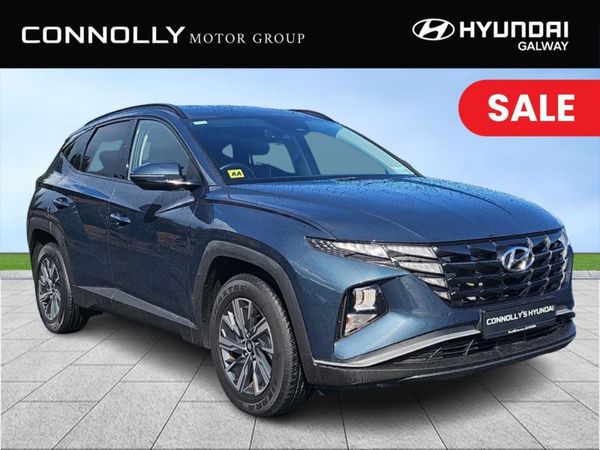 Hyundai Tucson SUV, Petrol Hybrid, 2022, Blue