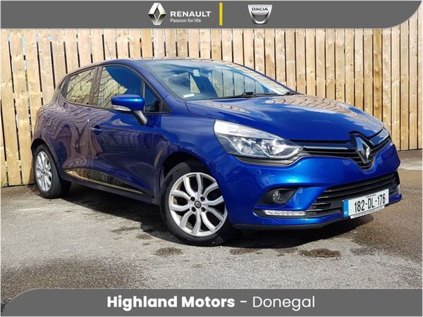 Renault Clio Hatchback, Petrol, 2018, Blue