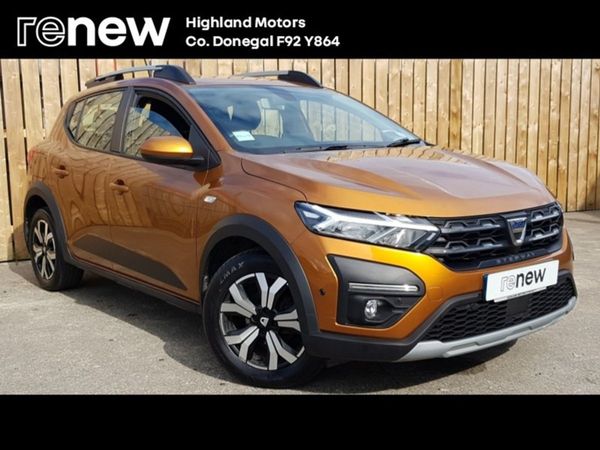 Dacia Sandero Stepway Hatchback, Petrol, 2022, Orange