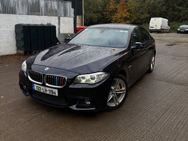 BMW 5-Series Saloon, Diesel, 2013, Black