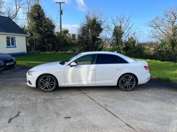 Audi A4 Saloon, Diesel, 2016, White