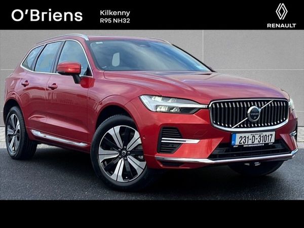 Volvo XC60 SUV, Petrol Plug-in Hybrid, 2023, Red