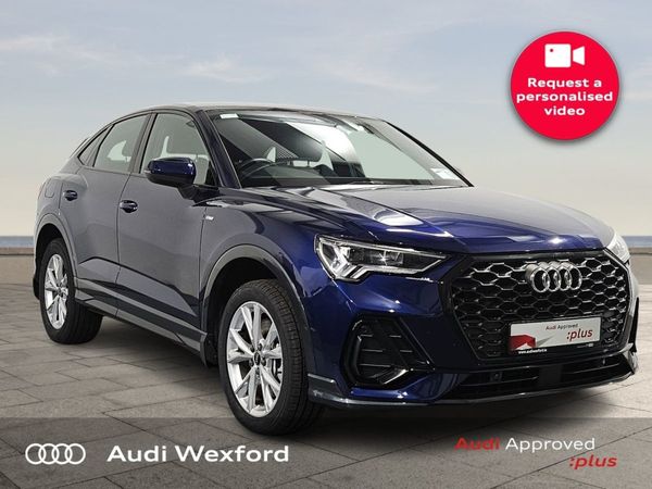 Audi Q3 SUV, Petrol Plug-in Hybrid, 2024, Blue