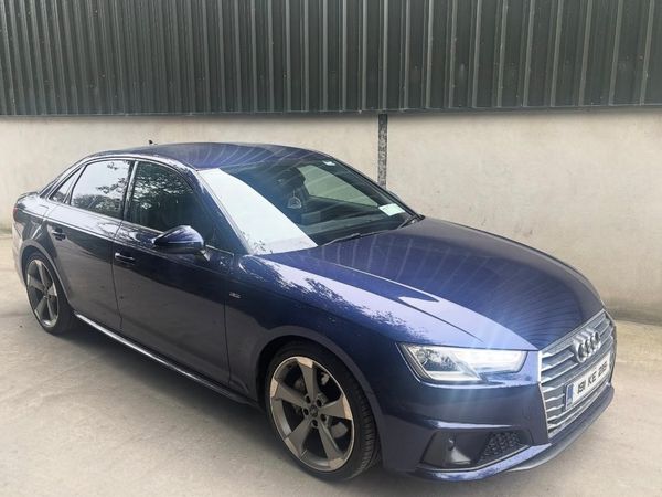 Audi A4 Saloon, Diesel, 2019, Blue