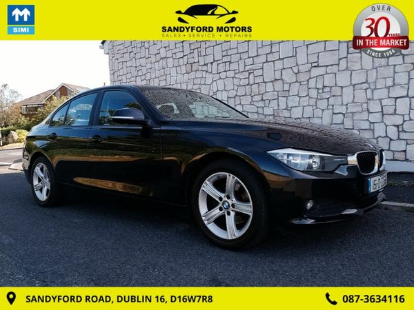 BMW 3-Series Saloon, Diesel, 2015, Black