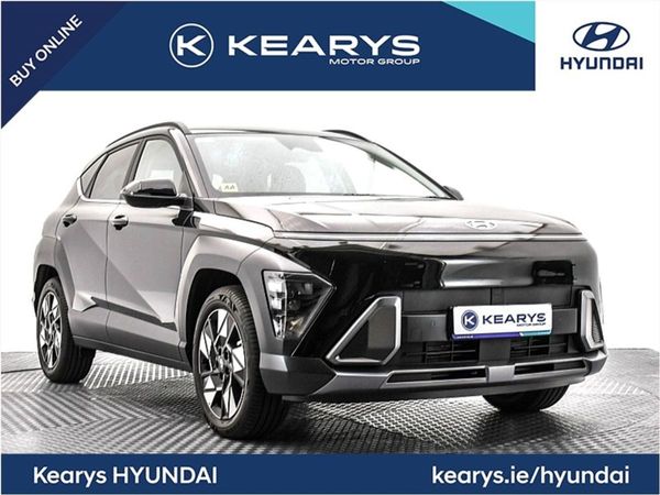 Hyundai KONA Crossover, Petrol Hybrid, 2025, Black