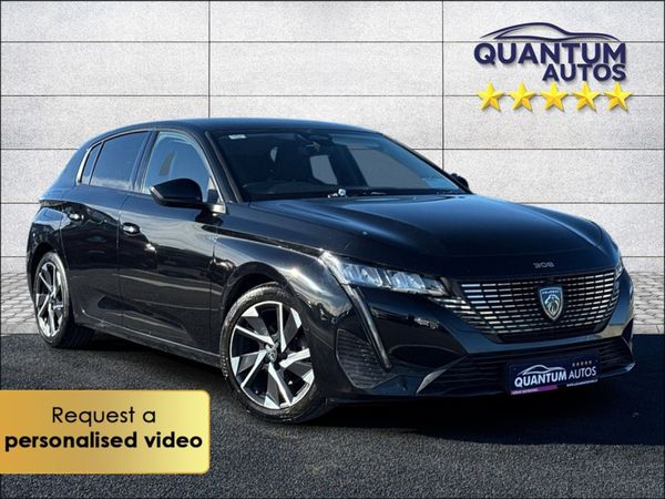 Peugeot 308 Hatchback, Petrol, 2022, Black