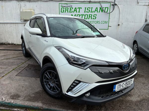 Toyota C-HR Hatchback, Petrol Hybrid, 2017, White
