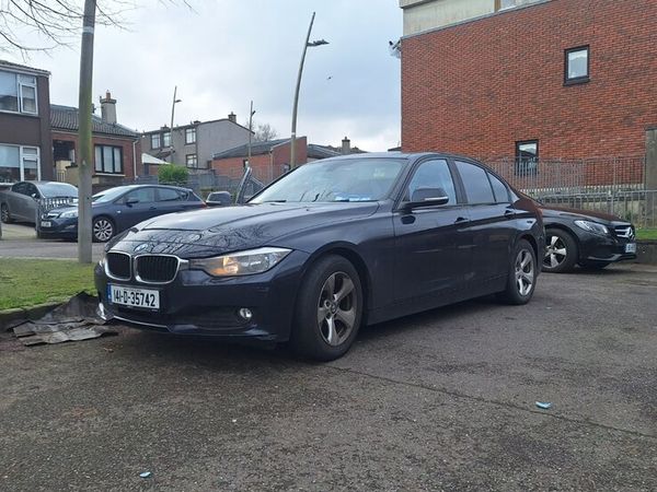 BMW 3-Series Saloon, Diesel, 2014, Blue